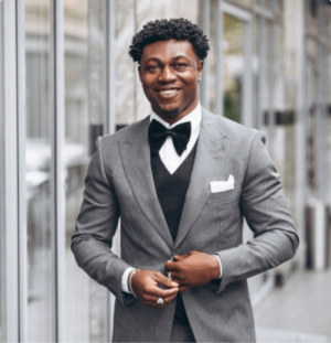 Men's Gray Suit